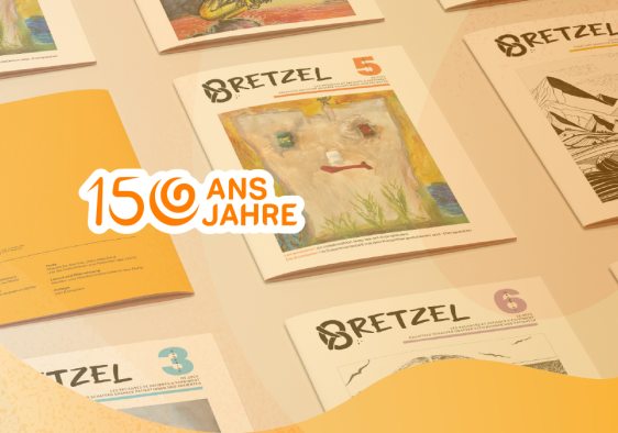 18 mars 2026 - Vernissage de l'exposition: 5 ans du Bretzel, le journal des patientes et patients du RFSM